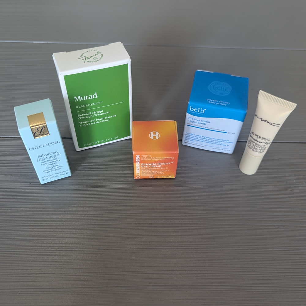 Deluxe Skincare Trial Set: Estee Lauder/Murad/Olehenrikson/Belif/Mac Products